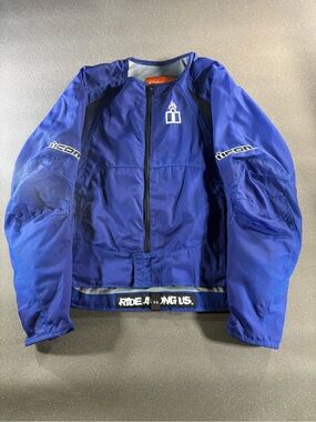 Icon MERC motorcycle jacket, Royal Blue. Cool motorcycle jacket LG
